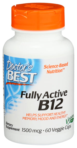 DOCTORS BEST ACTIVE B12 1500MCG