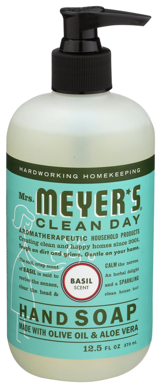 MRS MEYERS CLEAN DAY SOAP HAND LIQ BASIL - Case of 3