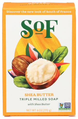 SOUTH OF FRANCE SOAP BAR SHEA BUTTER - Case of 3